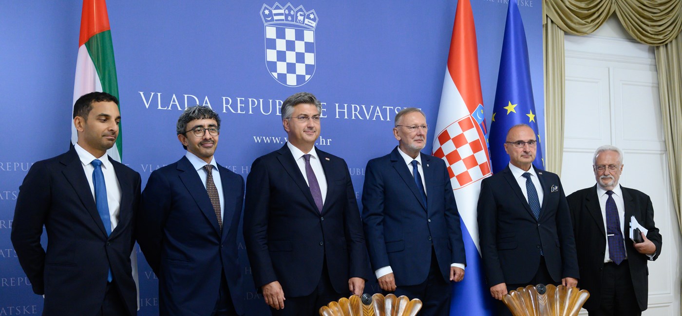 Potvrđeni izvrsni bilateralni odnosi Hrvatske i Ujedinjenih Arapskih Emirata