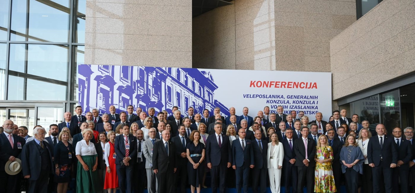 Plenković: Doprinos hrvatske diplomacije izuzetno važan u ostvarivanju ključnih strateških ciljeva