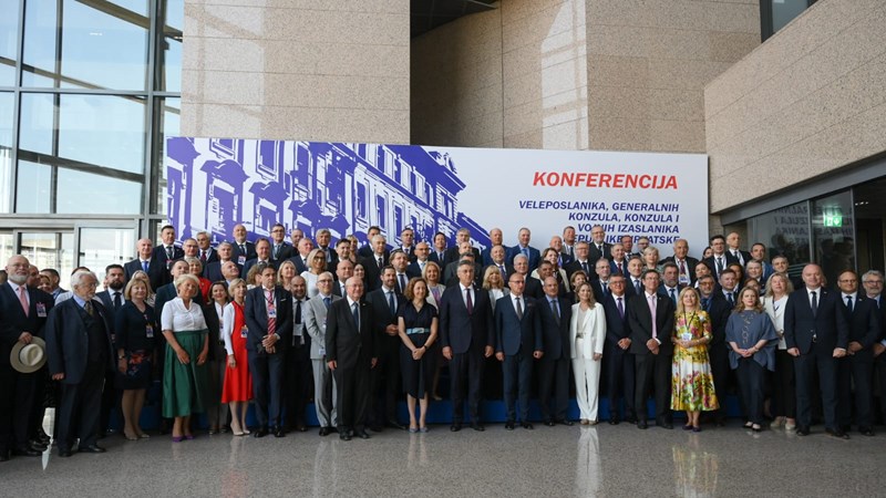 Plenković: Doprinos hrvatske diplomacije izuzetno važan u ostvarivanju ključnih strateških ciljeva