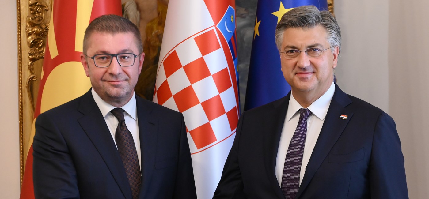 Hrvatska će se nastaviti snažno zalagati za članstvo Sjeverne Makedonije u europskim integracijama