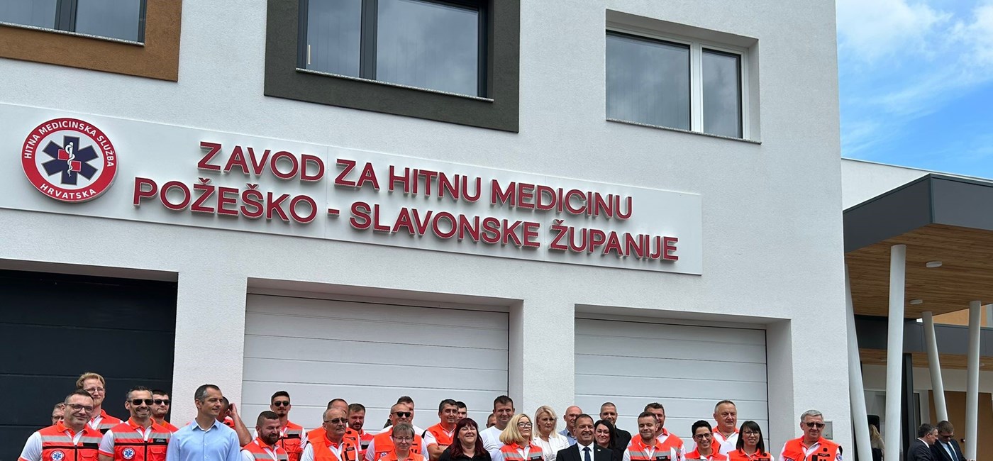 U Požegi otvorena nova zgrada Zavoda za hitnu medicinu