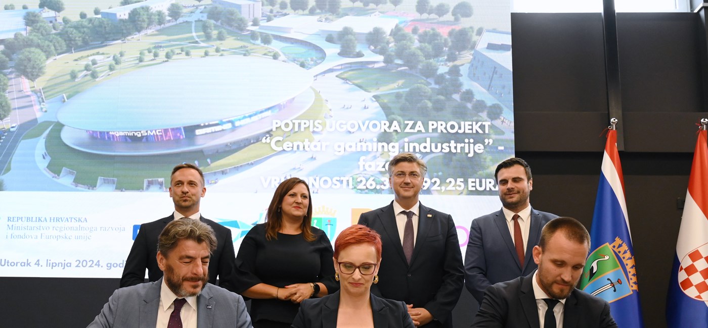 Plenković: Novska je krenula ka industriji budućnosti i ucrtala se u gaming kartu Europe