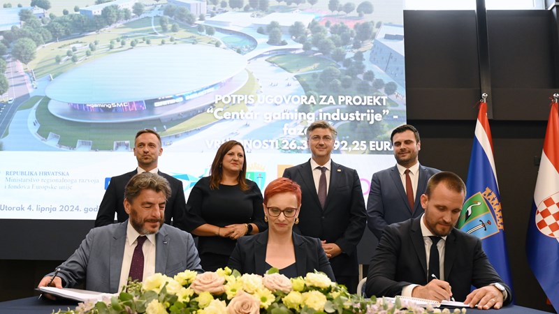 Plenković: Novska je krenula ka industriji budućnosti i ucrtala se u gaming kartu Europe