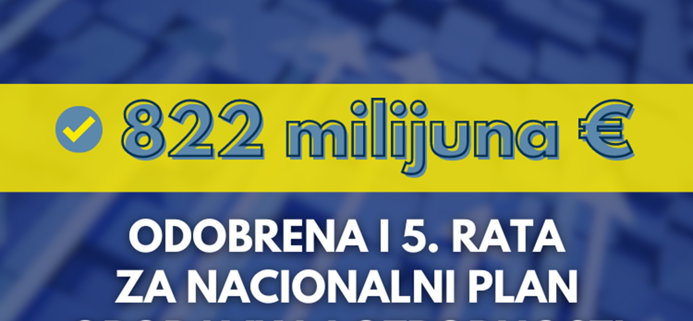 Plenković: Hrvatska prva država EU kojoj je odobrena isplata pete rate iz NPOO-a