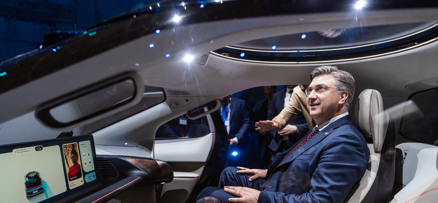 Plenković na predstavljanju projekta robotaksija u Kampusu Rimac: Hrvatska kompanija predvodi globalne trendove