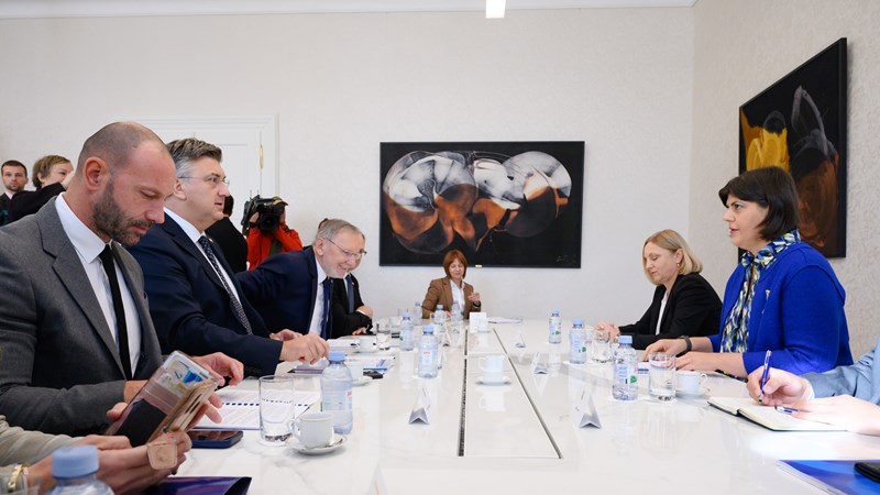 Plenković with Kövesi on cooperation with the EPPO