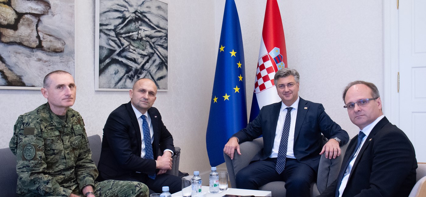 Plenković razgovarao s Kundidom o sudjelovanju Hrvatske u NSATU