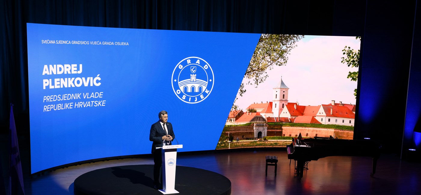 Osijek postao pravo regionalno središte; U Vladi i dalje imate ozbiljnog partnera