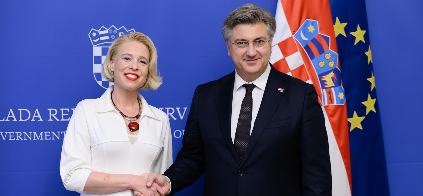 Plenković s Klakočar Zupančič:  Tradicionalno dobri i partnerski odnosi Hrvatske i Slovenije 