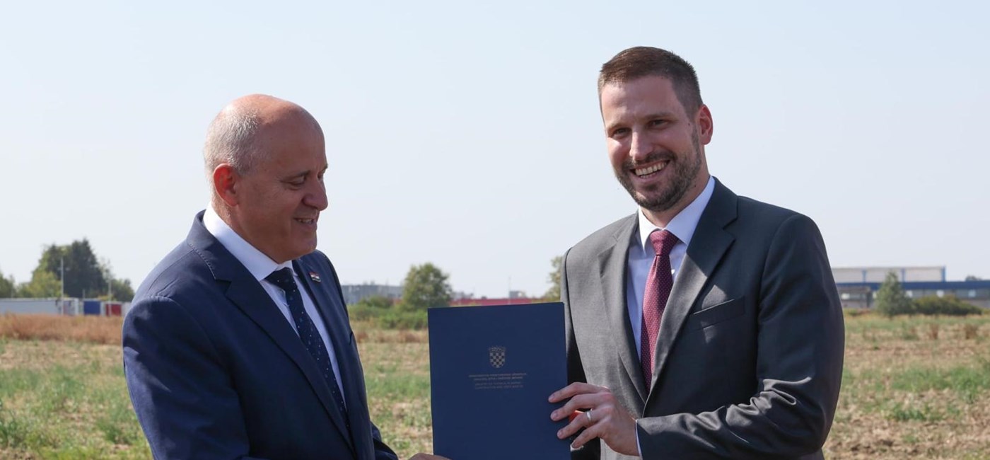 Za poduzetničku zonu Nemetin država darovala zemljište vrijedno 12,9 milijuna eura