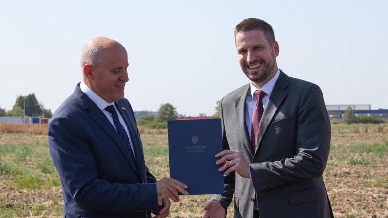 Za poduzetničku zonu Nemetin država darovala zemljište vrijedno 12,9 milijuna eura