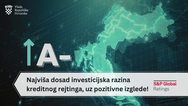 Plenković: Povijesna A kategorija kreditnog rejtinga potvrda je iznimnog napretka Hrvatske 