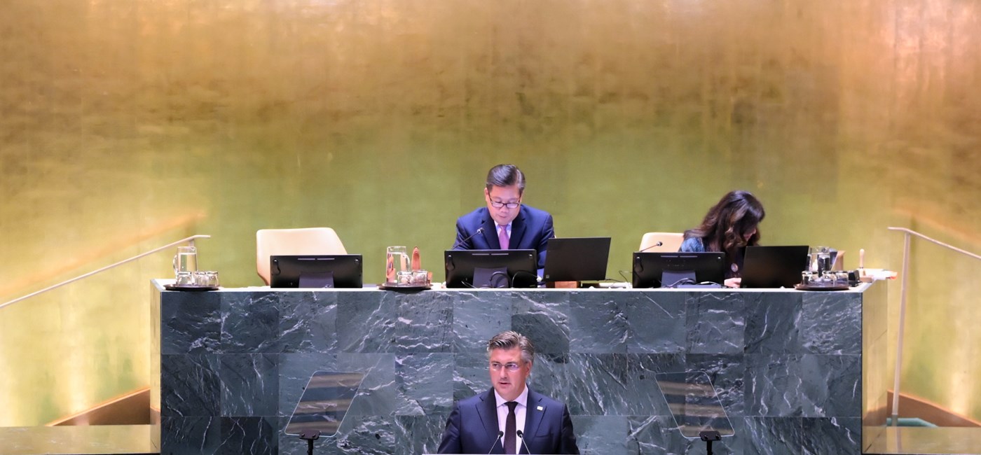 Croatia is committed to fostering peace, advancing sustainable development and upholding human rights 