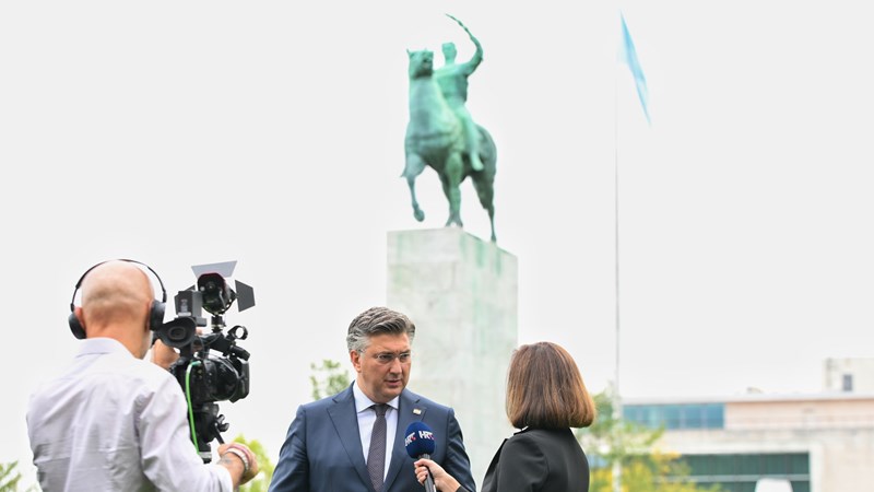 Plenković za HRT: Pravedan mir ostvariv je kroz jačanje multilateralnog poretka i poštivanje međunarodnog prava