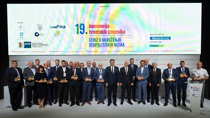Plenković: Izvoznici su kičma našeg gospodarstva, pridonose Hrvatskoj koja je danas puno snažnija nego što je bila