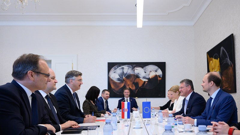Osnažujemo suradnju Vlade i Europske komisije u pogledu ostvarivanja ciljeva zelene tranzicije