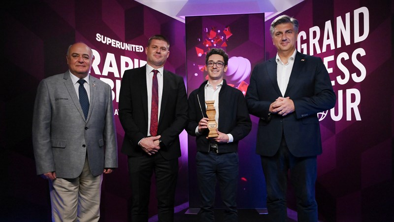 The Grand Chess Tour contributes to the popularity of chess, but also to the promotion of Croatia
