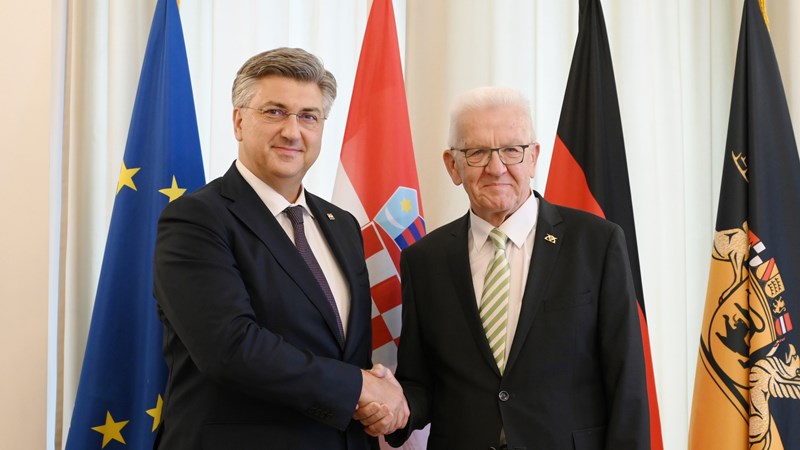 Excellent bilateral and economic relations between Croatia and Baden-Württemberg