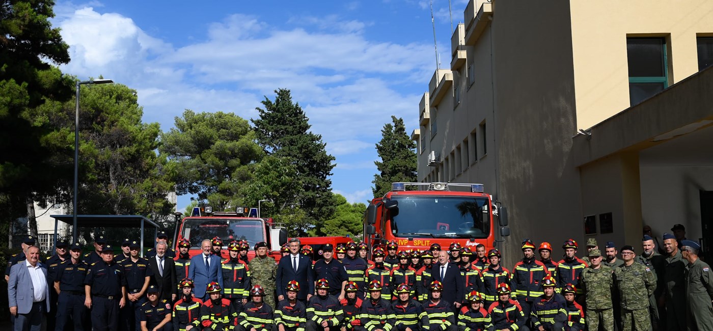 Zahvaljujem hrvatskim vatrogascima na požrtvovnosti i angažmanu u gašenju požara