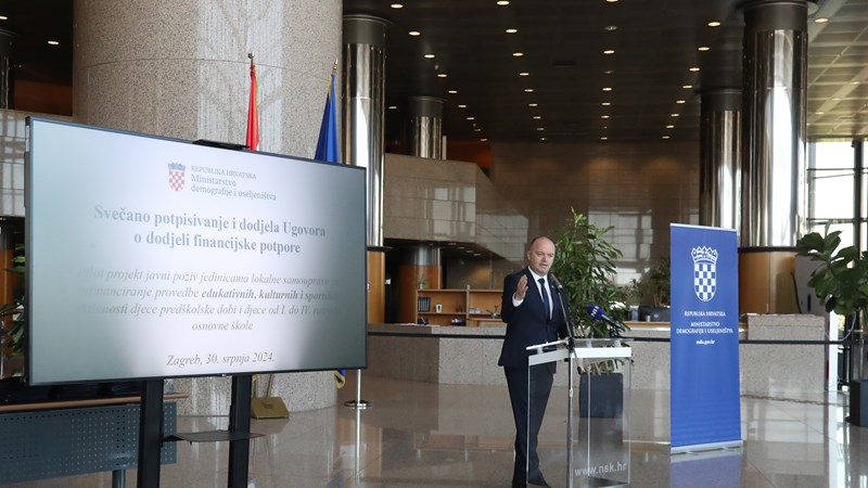 Dodijeljeni ugovori za edukativne, kulturne i sportske aktivnosti djece 