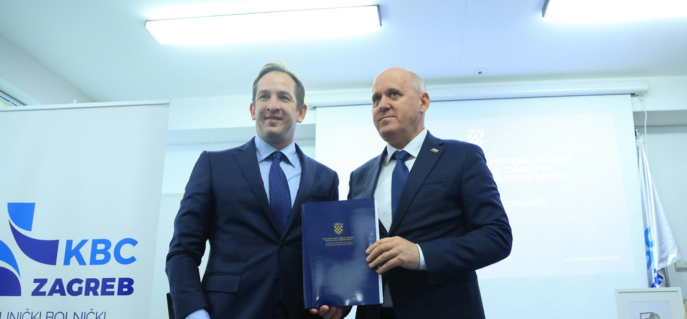 Potpisan ugovor o rekonstrukciji KBC-a Zagreb vrijedan 174 milijuna eura