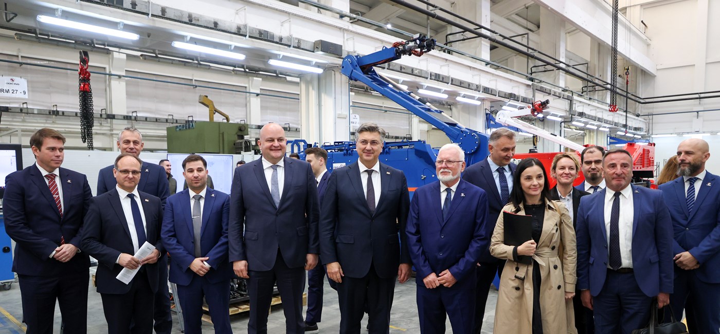 Plenković obišao novo DOK-ING-ovo postrojenje, inovaciju na svjetskoj razini koja otpadni mulj pretvara u vodik