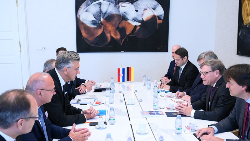 Hrvatska i Njemačka žele osnažiti gospodarske odnose i međusobnu razmjenu