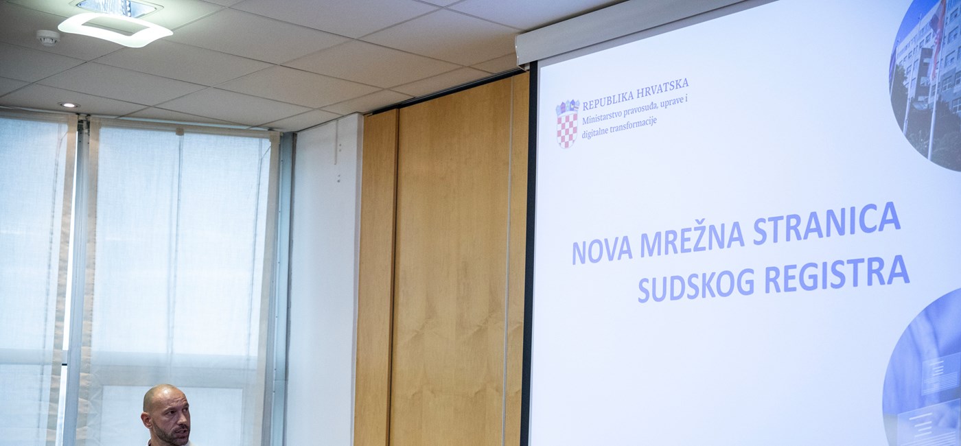 Predstavljena nova stranica sudskog registra koja donosi pogodnosti za poduzetnike