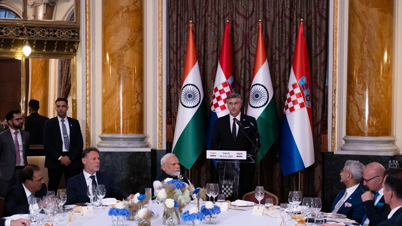 Hrvatska ima značajnu ulogu u povezivanju Inicijative triju mora s ekonomskim koridorom Indija-Bliski istok-Europa