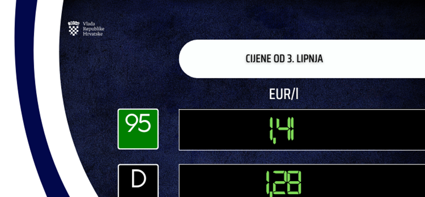 Cijene goriva od utorka nepromijenjene