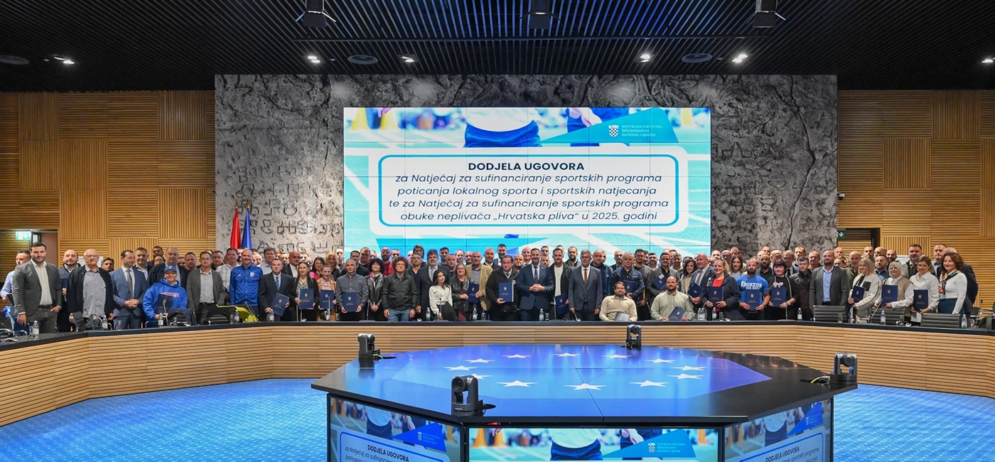 Za programe poticanja lokalnog sporta izdvojeno 4,8 milijuna eura