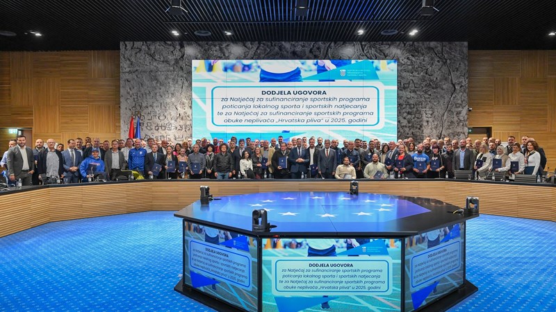 Za programe poticanja lokalnog sporta izdvojeno 4,8 milijuna eura
