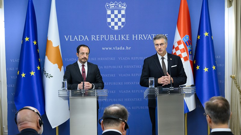 Hrvatska i Cipar dijele zajedničku viziju i prioritete o mnogim europskim pitanjima
