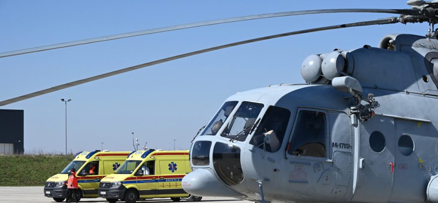 Helikopterom HRZ stigle još tri osobe stradale u požaru u Sjevernoj Makedoniji