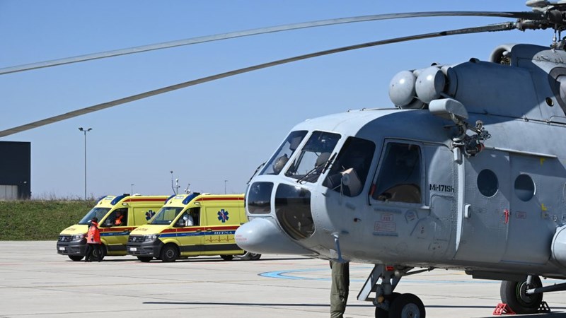 Helikopterom HRZ stigle još tri osobe stradale u požaru u Sjevernoj Makedoniji