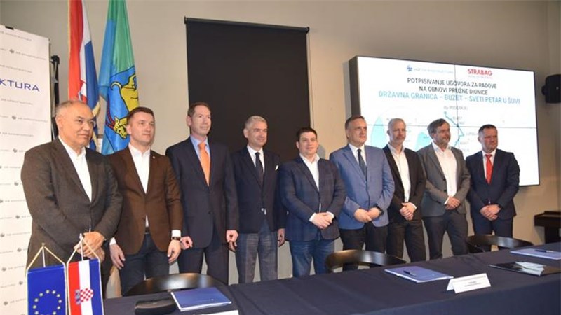 Potpisan ugovor o obnovi željezničke pruge u Istri
