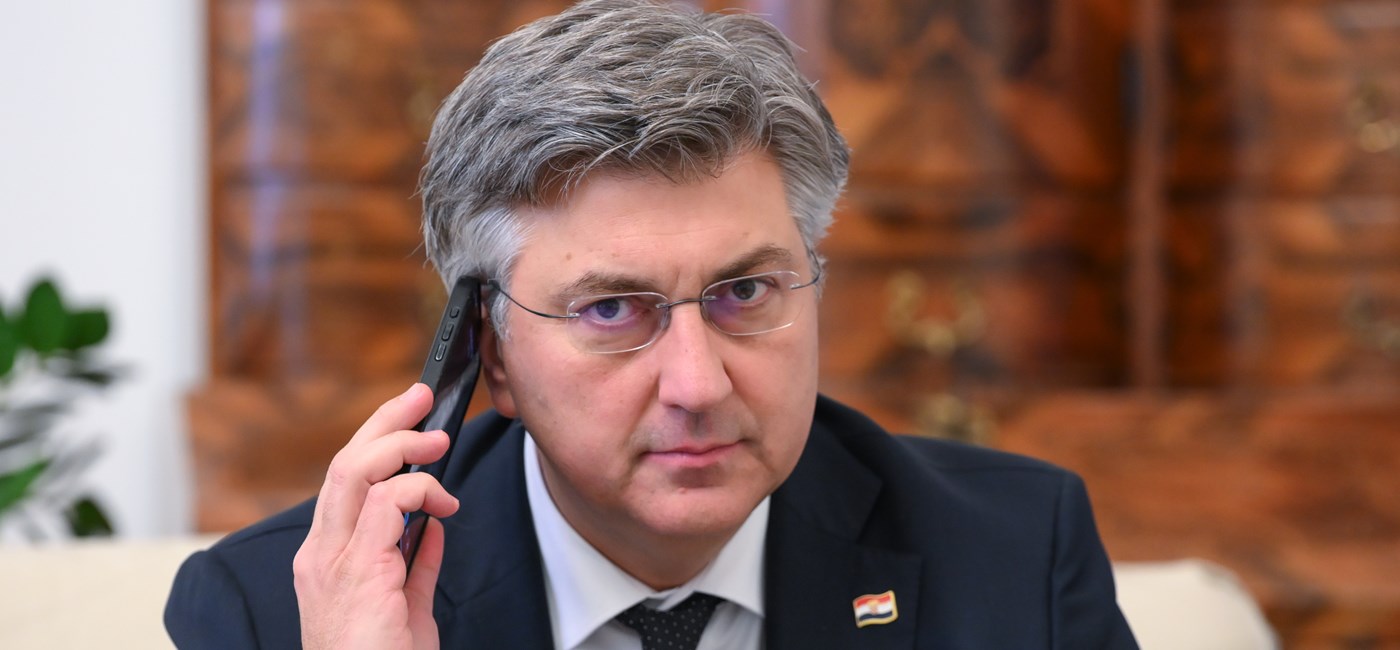 Plenković razgovarao sa Zelenskim: Ukrajina treba pravedan i održiv mir, imate podršku Hrvatske  
