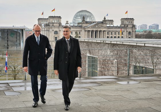 Plenković and Merz: In uncertain global circumstances, we are strengthening the partnership between Croatia and Germany