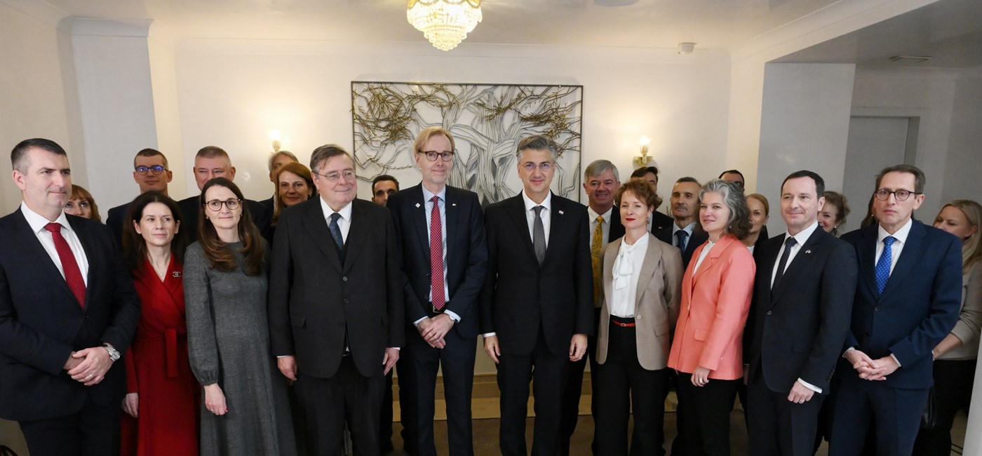 Predsjednik Vlade na redovitom sastanku s veleposlanicima država članica EU-a