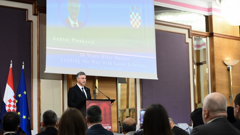 Kao jamac Daytonskog sporazuma, Hrvatska neće odustati od svoje predanosti stabilnosti, jednakosti i europskom putu BiH