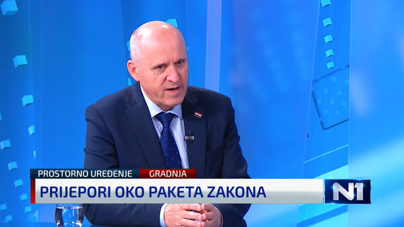 Bačić za N1: Zakon ne predstavlja otimačinu, pisala ga je struka. U interesu mi je da se Ustavni sud što prije očituje