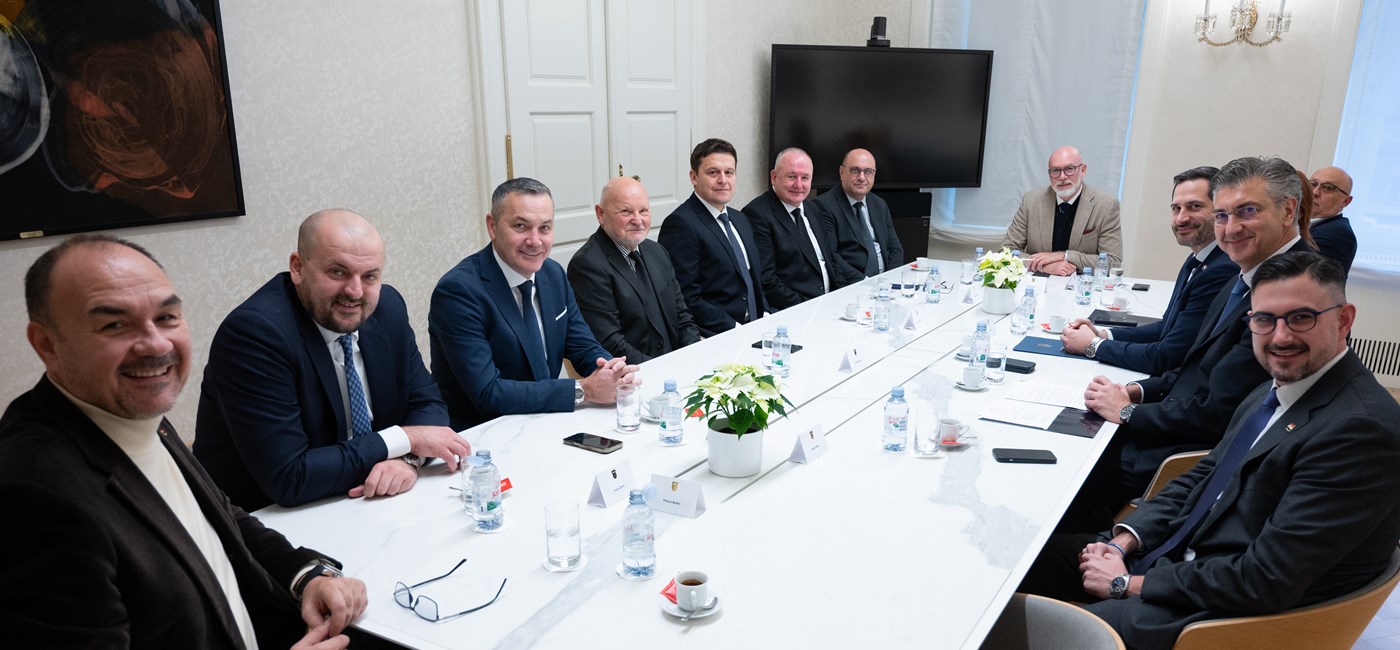 Predsjednik Vlade Plenković susreo se s najvišim predstavnicima sportskog sektora 