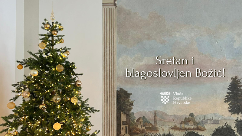 Božićna čestitka predsjednika Vlade Andreja Plenkovića