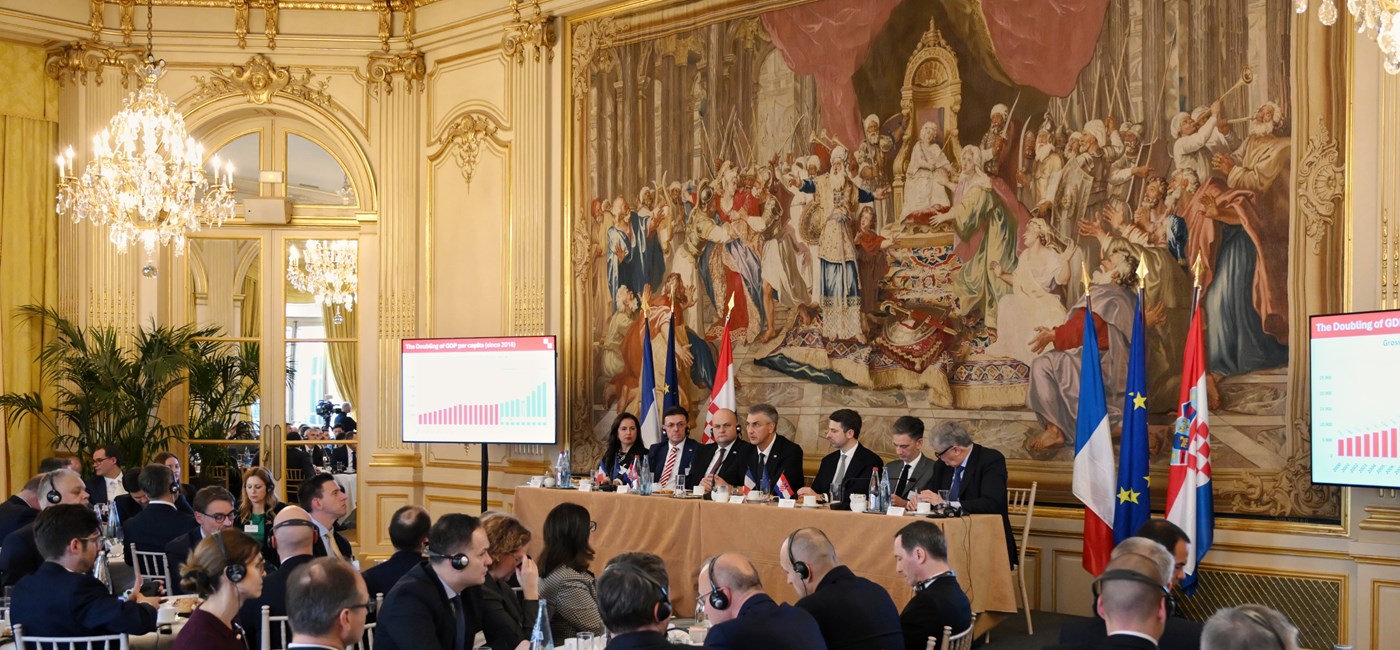 Croatian-French Economic forum to pave the way for new investments, new partnerships and new joint successes