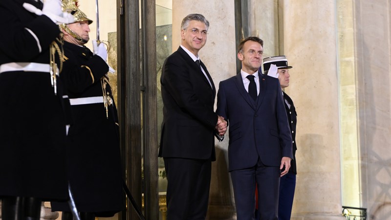 Plenković and Macron: We continue to strengthen the Croatian-French partnership, European resilience and competitiveness