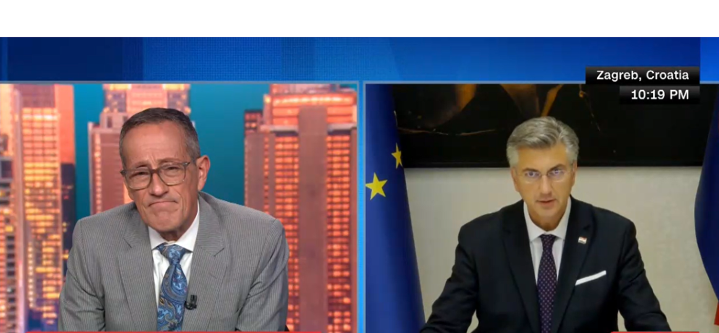 Plenković za CNN: Hrvatska može jamčiti energetsku sigurnost i nesmetanu opskrbu energentima zemljama u susjedstvu