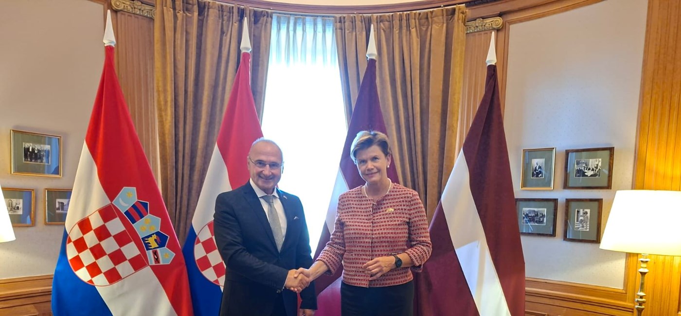 Grlić Radman: Suradnja Hrvatske i Latvije na području obrane 