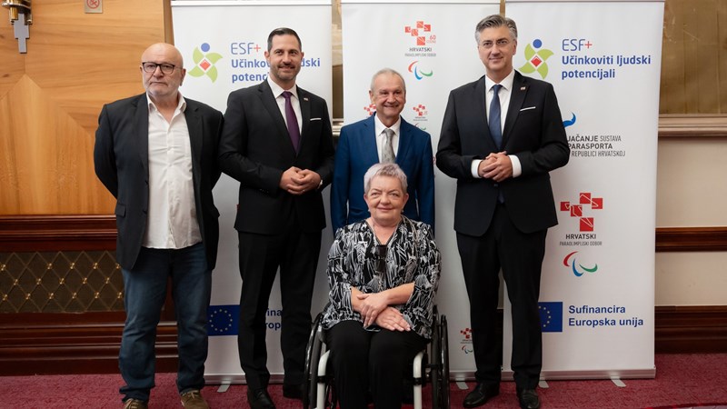 Održana promocija projekta Jačanje sustava parasporta; Vlada za parasport u ovoj godini odvojila 5,3 milijuna eura
