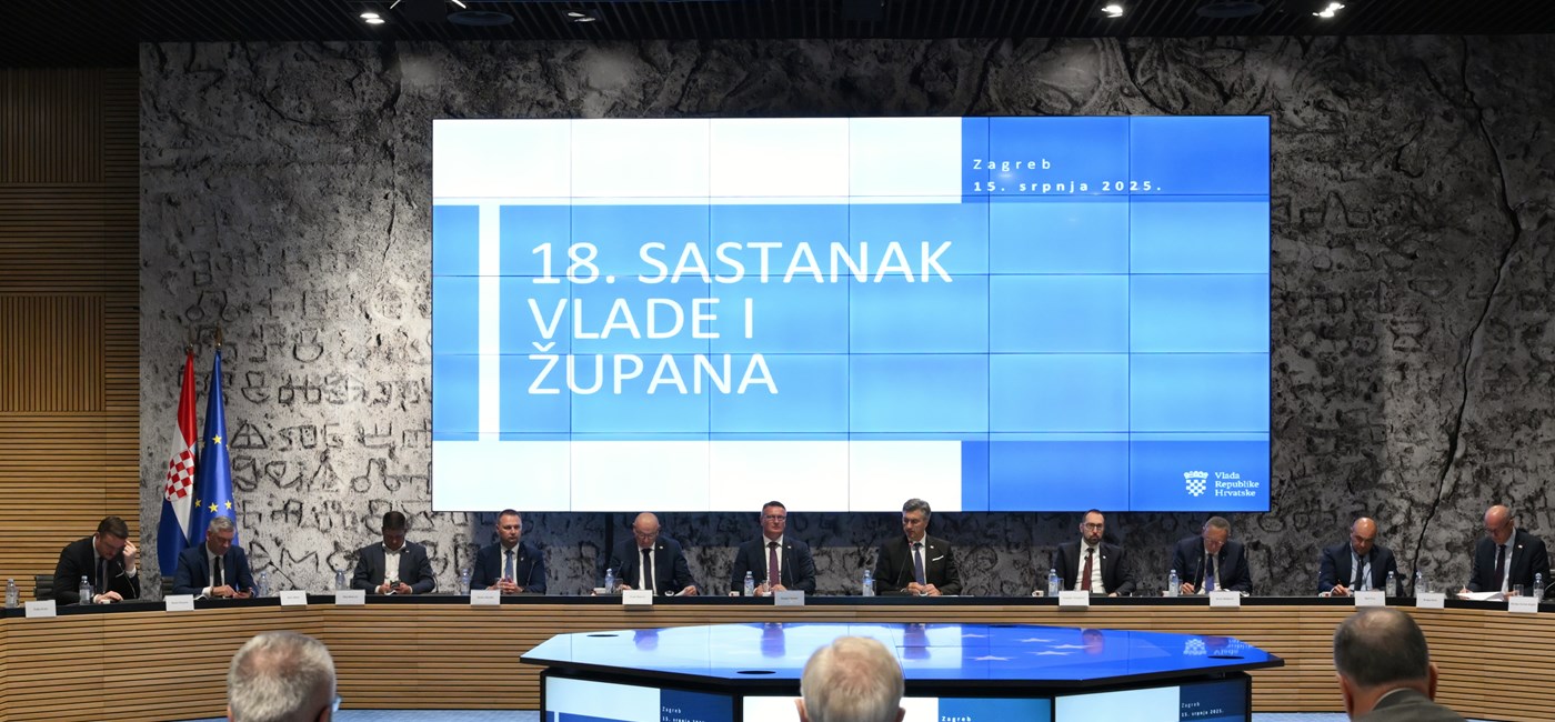 Plenković na sastanku sa županima: Napravili smo ogromne iskorake u razvijenosti svih krajeva Hrvatske