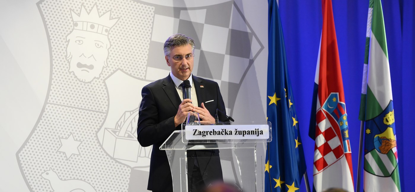 Plenković: Stvarat ćemo preduvjete za još kvalitetniji život i daljnja ulaganja u Zagrebačkoj županiji
